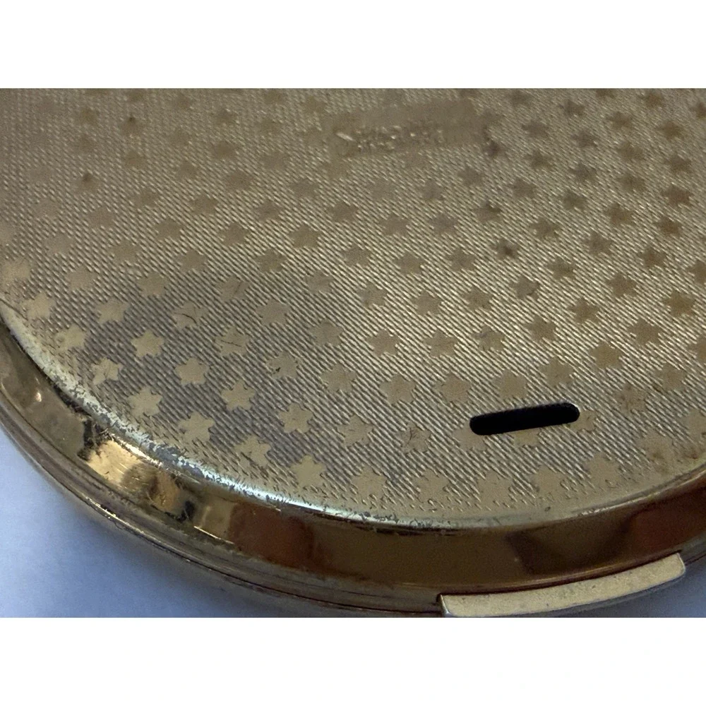 VTG Stratton RAFA Powder Compact Black Enamel Royal Air Force Sweetheart England